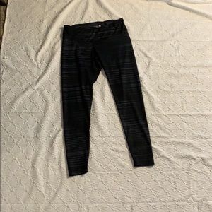 Old Navy black and (some) gray patterned leggings
